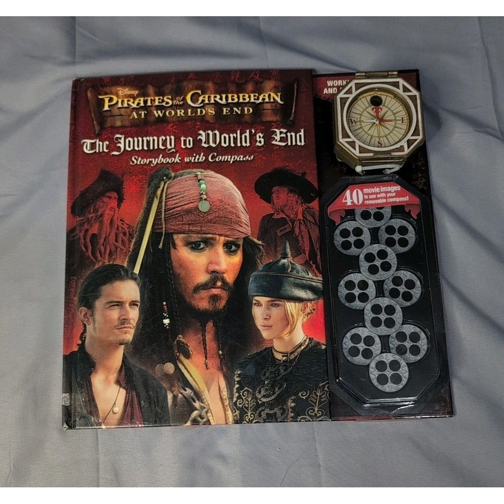 Pirates of the Caribbean  The Journey to World's‎ End: Storybook and Compass